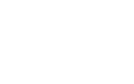 White illustration outline of a line graph